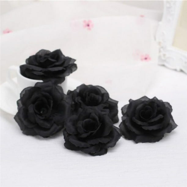 Artificial Floral Silk Roses Heads Bulk Flowers Home Wedding Party Prom Decor